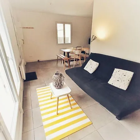 Ferienhaus Maison Rose-tremiere Avec Jardin Clos - Plage A 500m